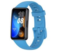 xhKJO Bracelets pour Huawei Band 9 /Huawei Band 8 Watchband,Bracelets de Montres,Silicone Montre Bracelet Strap Bande avec fermoir Sangle pour Huawei Band 9 /Huawei Band 8 Accessoires (bleu ciel)