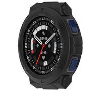 xhKJO Coque Protecteur Case Compatible avec Huami Amazfit Active Edge A2212,Silicone étui Housse Cover Transport, Étui Ultra Mince Antichoc Etui pour Huami Amazfit Active Edge A2212 (Noir)