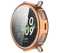 xhKJO Coque Protecteur Case pour Huami Amazfit Active 3 Premium Case, Silicone Plating TPU étui Housse Cover Transport, Étui Ultra Mince Etui Shell pour Huami Amazfit Active 3 Premium (Rosa)