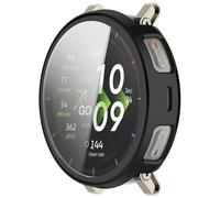 xhKJO Coque Protecteur Case pour Huami Amazfit Active 3 Premium Case, Silicone Plating TPU étui Housse Cover Transport, Étui Ultra Mince Etui Shell pour Huami Amazfit Active 3 Premium (Noir)