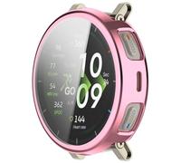 xhKJO Coque Protecteur Case pour Huami Amazfit Active 3 Premium Case, Silicone Plating TPU étui Housse Cover Transport, Étui Ultra Mince Etui Shell pour Huami Amazfit Active 3 Premium (Rose)