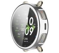 xhKJO Coque Protecteur Case pour Huami Amazfit Active 3 Premium Case, Silicone Plating TPU étui Housse Cover Transport, Étui Ultra Mince Etui Shell pour Huami Amazfit Active 3 Premium (Argent)