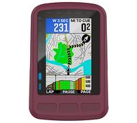 xhKJO Coque Protecteur pour Wahoo Elemnt Roam WFCC4, Silicone étui Housse Cover Transport, GPS Bicycle Computer Étui Housse Antichoc Etui pour Wahoo ELEMNT Roam WFCC4 Bike GPS Accessoires (vin)
