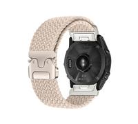 xhKJO Sangle pour Garmin Fenix 8 43mm Bracelets,20mm Watchband Strap Bracelets de Montres Bande Nylon Armband Bracelet de Remplacement pour Garmin Fenix Epix Pro 42mm / Amoled 43mm (rose)