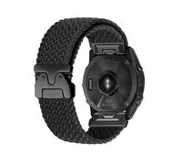 xhKJO Sangle pour Garmin Fenix 8 43mm Bracelets,20mm Watchband Strap Bracelets de Montres Bande Nylon Armband Bracelet de Remplacement pour Garmin Fenix Epix Pro 42mm / Amoled 43mm (noir)