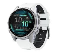xhKJO Sangle pour Garmin Quatix 8 51mm Bracelets,Bracelets de Montres Strap Bande avec Silicone Sangle Bracelet de Remplacement pour Garmin Tactix 8 Amoled 51mm /Tactix 8 Solar 51 mm