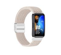 xhKJO Sangle pour Huawei Band 10 9 8 Bracelets de Montres,Fermoir Flip Strap Bracelets Bande avec Nylon Sangle Armband Bracelet de Remplacement pour Huawei Band 10 9 8 Accessoires (beige 2)