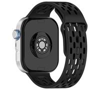 xhKJO Sangle pour Xiaomi Redmi Watch 6 / Redmi Watch 5 Bracelets de Montres, Sport Strap Bracelets Bande avec Fermoir Silicone Armband Bracelet de Remplacement pour Xiaomi Mi Bnad 10 Pro (noir)