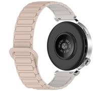 xhKJO Silicone Bracelets de Montres pour Oppo Watch X2 Mini Bracelets, Silicone Sangle Flip Strap Bande avec Fermoir Sangle Armband Bracelet de Remplacement pour Oppo Watch X2 Mini (gris rose)