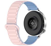 xhKJO Silicone Bracelets de Montres pour Oppo Watch X2 Mini Bracelets, Silicone Sangle Flip Strap Bande avec Fermoir Sangle Armband Bracelet de Remplacement pour Oppo Watch X2 Mini (bleu rose)