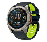 xhKJO Silicone Sangle Bracelets pour Suunto Run Bracelets, Bracelets de Montre, Bracelets de Montre Bande Fermoir Strap pour Suunto Race/Race S/Ocean / 9 Peak / 9 Peak Pro Watch (citron noir)