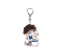 xhomeshop Anime Detective anime Conan Keychain Acrylic Cartoon Conan Merch