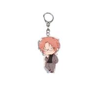 xhomeshop Anime Detective anime Conan Keychain Acrylic Cartoon Conan Merch