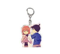 xhomeshop Anime Detective anime Conan Keychain Acrylic Cartoon Conan Merch