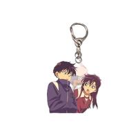 xhomeshop Anime Detective anime Conan Keychain Acrylic Cartoon Conan Merch