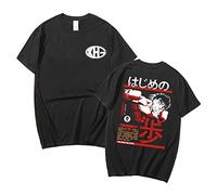 xhomeshop Anime Hajime No Ippo The Fighting T-Shirts Ippo Makunouchi Summer Pullover Ippo Makunouchi T-Shirts Fighting Spirit Tee Cosplay Sweatshirts