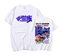 xhomeshop Anime Hajime No Ippo The Fighting T-Shirts Ippo Makunouchi Summer Pullover Ippo Makunouchi T-Shirts Fighting Spirit Tee Cosplay Sweatshirts