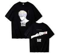 xhomeshop Anime Slam Dunk T-Shirts The First Slam Dunk Summer Pullover Kaede Rukawa T-Shirts Rukawa Kaede Tee Cosplay Sweatshirts