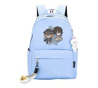 xhomeshop Bungo Stray Dogs Sac à Dos Ryunosuke Akutagawa Cosplay Autour Anime Sac À Dos Grande Capacité Étudiant Cartable pour Hommes et Femmes