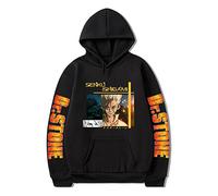 xhomeshop Dr. Stone Hoodie Sweatshirt Ishigami Senkuu Cartoon Anime Sweatshirt Amber Cosplay Hoodie Harajuku Casual Langarm