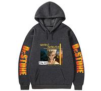 xhomeshop Dr. Stone Hoodie Sweatshirt Ishigami Senkuu Cartoon Anime Sweatshirt Amber Cosplay Hoodie Harajuku Casual Langarm