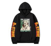 xhomeshop Dr. Stone Hoodie Sweatshirt Ishigami Senkuu Cartoon Anime Sweatshirt Amber Cosplay Hoodie Harajuku Casual Langarm