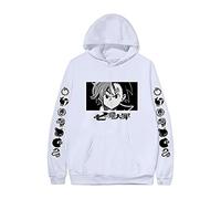 xhomeshop Harajuku Anime The Seven Deadly Sins Meliodas Sweat à Capuche 3D Zeldris Pull à Manches Longues Dragon's Sin of Wrath Sweat avec Poche surdimensionnée