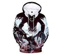 xhomeshop Hommes Femmes Black Clover À Capuche Sweats Asta 3D Dessin Animé Sweat Automne Hiver Harajuku Casual Pull À Manches Longues