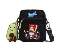 xhomeshop Honkai Star Rail Canvas Holdall Unisex Mini Belt Bag With Adjustable Strap Himeko Dan Heng Crossbody Bag March 7th Gepard Landau Daypack Bronya Rand Small Square Bag