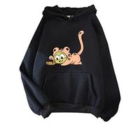 xhomeshop Japonais Anime Fairy Tail à Capuche Happy Sweat à Manches Longues Etherious Natsu Dragneel Cosplay Pull à Capuche décontracté Pull Hommes Femmes vêtements