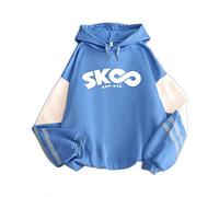 xhomeshop SK8 The Infinity Hoodie Hommes et Femmes Hauts à Manches Longues Anime Print Casual Sports Pullover Sweatshirt Kyan Reki Cosplay Costumes