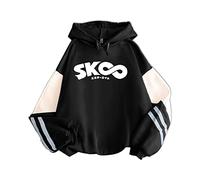 xhomeshop SK8 The Infinity Hoodie Hommes et Femmes Hauts à Manches Longues Anime Print Casual Sports Pullover Sweatshirt Kyan Reki Cosplay Costumes