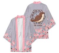 xhomeshop Unisexe Fruits Basket Kimono Manteau Cape Veste, Cape Cardigan Carnaval Halloween, Anime Manga Cosplay Costume