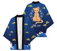xhomeshop Unisexe Fruits Basket Kimono Manteau Cape Veste, Cape Cardigan Carnaval Halloween, Anime Manga Cosplay Costume