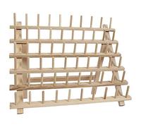 XHONG Support de fil à coudre pour 60 bobines de fil à coudre - Pliable - En bois