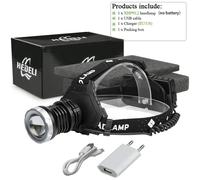 Xhp50.2 C - 300000 Lm Xhp90.2 Led Lampe Frontale Xhp90 Haute Puissance Lampe Frontale Torche Usb 18650 Rechargeable Xhp70 Phare Xhp50.2 Zoom Lampe Frontale Garantie D'un An 90 Jours De Retour Gratuit