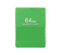 XHSESA Carte mémoire professionnelle 64 Mo avec fonction FMCB pour console de jeu PS2 (vert)