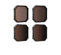 XHSESA Kit de filtres UV CPL ND pour Insta360 Ace Pro/Pro 2, filtres polarisants à réduction de lumière, avec anneau d'amortissement en silicone (ND8/ND6/ND32/ND64)