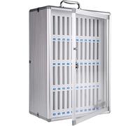 XHSMYXGS Armoire de Rangement Murale en Alliage d'aluminium pour téléphones Portables, Armoire de Rangement pour Salle de Classe, Bureau, Salle de Sport (48)