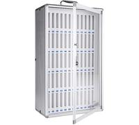 XHSMYXGS Armoire de Rangement Murale en Alliage d'aluminium pour téléphones Portables, Armoire de Rangement pour Salle de Classe, Bureau, Salle de Sport (60)