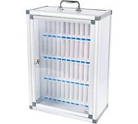 XHSMYXGS Armoire de Rangement pour téléphone, boîte de téléphone Murale en Alliage d'aluminium, avec Support de téléphone Portable pour Tableau de Poche de Verrouillage pour Salle de Classe (6)