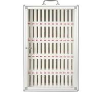 XHSMYXGS Armoire de Rangement pour téléphones Portables, Armoire de Rangement Murale pour téléphones en Alliage d'aluminium avec Serrure à clé (60)
