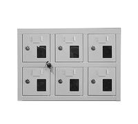 XHSMYXGS Armoire de téléphone Portable 6 Bits, Coffre-Fort pour téléphone Portable, casier pour téléphone Portable en Classe