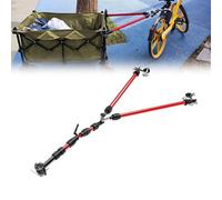 XHSMYXGS Attelage de vélo pour attelage de Camping-Car, connecteur de remorque de vélo, bielles d'attelage de vélo électrique, Poteau de remorquage de vélo électrique, capacité de Charge 50Kg (Y)