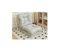 XHSMYXGS Canapé-lit inclinable pliable pour chien humain - Lit pour chien - 5 réglages de vitesse - Taille adulte - Pour chambre à coucher, chaise longue (gris clair, 60 cm)