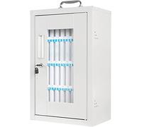 XHSMYXGS Coffre-Fort pour téléphone Portable, Armoire de Rangement pour téléphone Portable, boîte de Rangement avec Serrure en métal et clés, Organisateur de téléphone pour l'école (36)