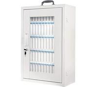 XHSMYXGS Coffre-Fort pour téléphone Portable, Armoire de Rangement pour téléphone Portable, boîte de Rangement avec Serrure en métal et clés, Organisateur de téléphone pour l'école (60)