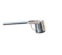 XHSMYXGS Échantillonneur d'eau télescopique, Tige d'échantillonnage de Perche d'échantillonnage d'eau, pour la Surveillance de l'environnement, qualité de l'eau (Stainless Steel 1000ml 1.11m)