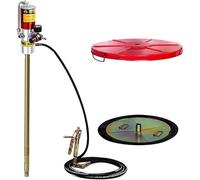 XHSMYXGS Kit de Bomba de grasa neumática, incluye tubería de 16 pies y tapa de Tambor, Ideal Para tambores de 55 galones