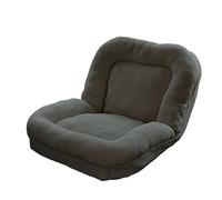 XHSMYXGS Lit pour chien humain pour personnes adultes, lit pour chien pour humains, lit réglable pour les humains, taille adaptée pour chambre à coucher, chaise de salon (velours gris peluche)